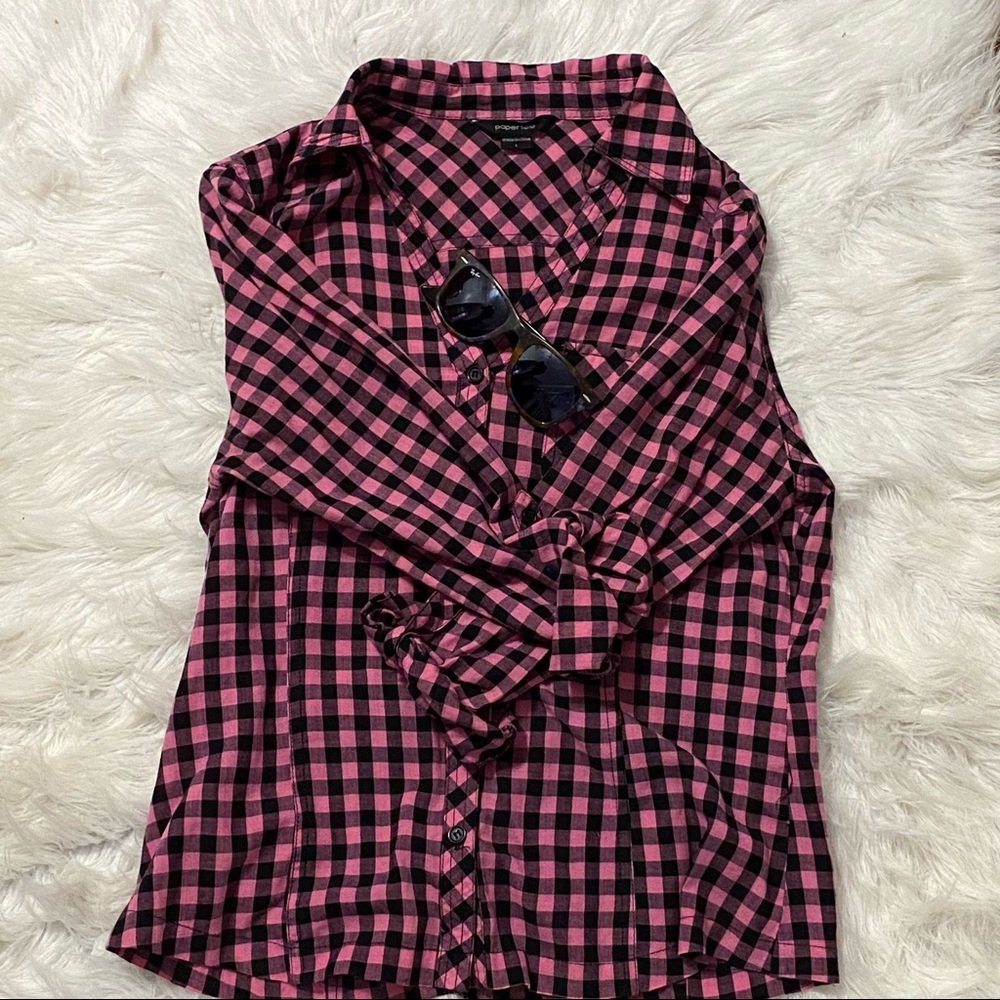 Plaid Button Down
